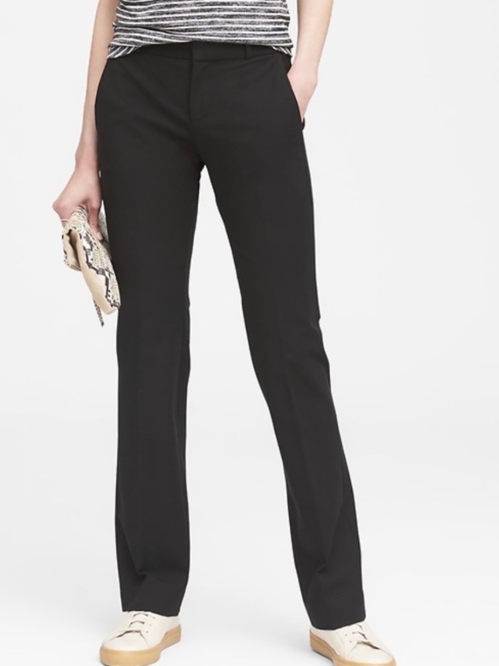 Banana Republic Black Logan Pants - 4S